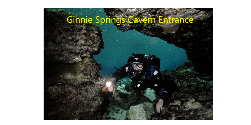 Ginnie Springs cavern